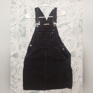 Asos black jean mini jumper womens size 8